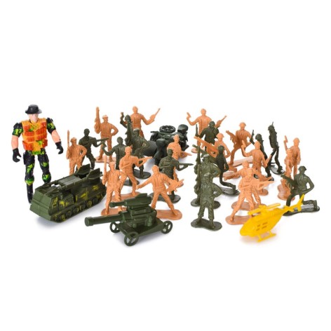 Детский набор солдатиков CY4149B-B, военная техника, с транспортом