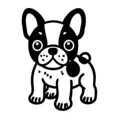 Картина-трафарет для розфарбовування піском 