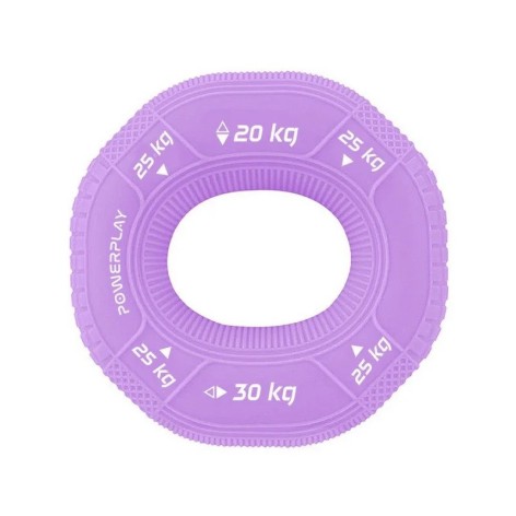 Еспандер кистьовий PP-4331 Hand Grip Medium PowerPlay PP_4331_Purple_(20-25-30) силіконовий