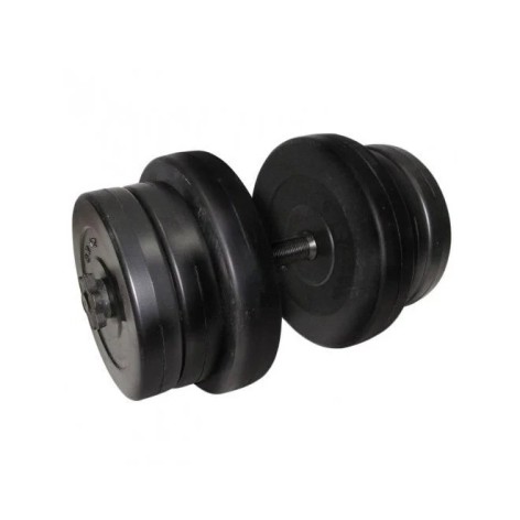 Гантель наборная композитная в пластиковой оболочке Rock pro 25,5 кг NE-PL-G-025