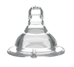 Соска антиколикова для бутылочек с широким отверстием - медленный поток 