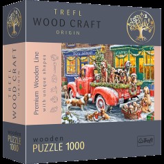 Пазли фігурні з дерева - (1000 елм.) - 