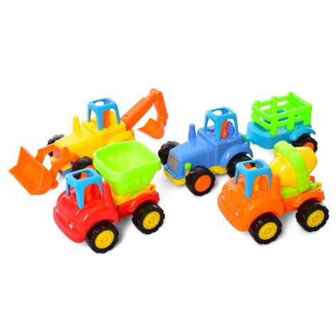 Набір інерційних машинок "Будівельні" 345-2A 4 шт 