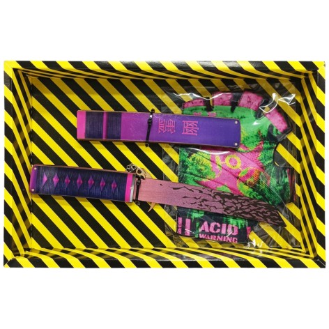 Сувенірні ножі дерев'яні набір BOX 