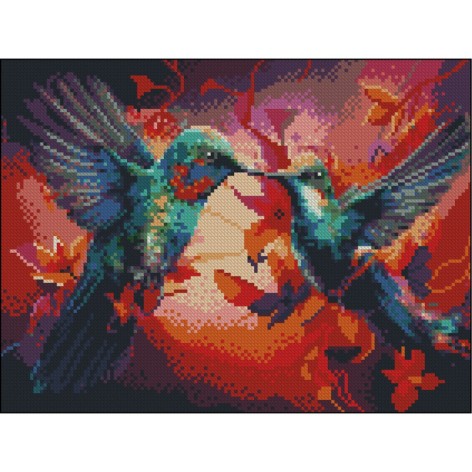 Алмазна мозаїка без підрамника 