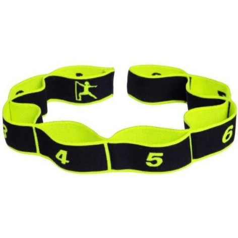 Еспандер стрічка EasyFit EF-1682-GN з петлями для тренувань, зелений