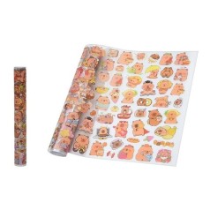 Дитячий набір наліпок "Капібара" YG0321, 69,5х26,5 см