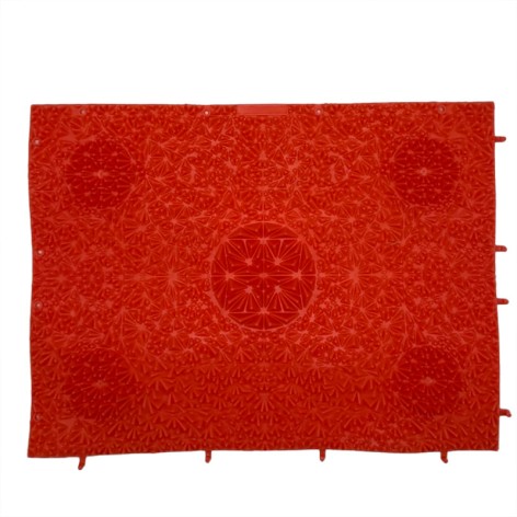 Ортопедичний масажний килимок для стоп MS 4278(Red)