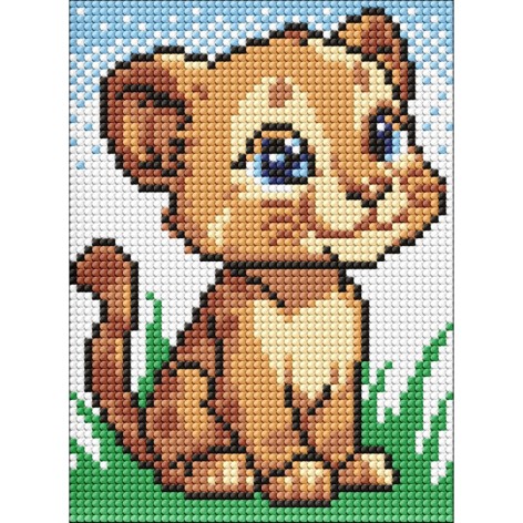 Алмазна мозаїка без підрамника для дітей 