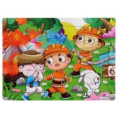 Детский деревянный пазл-вкладыш 