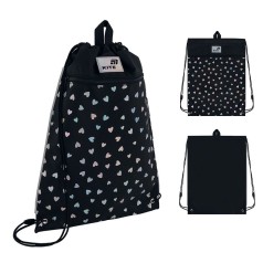 Сумка для взуття Kite 601M Black&Silver