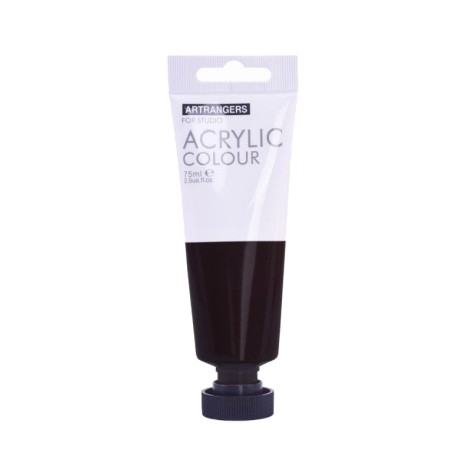 Акрилова фарба Art Rangers FEA908 чорний матовий, 75 мл, у тубі