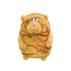 Дитяча м'яка іграшка "Кумедний кіт" C6303(Orange) розмір 13 см