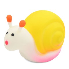 Дитяча іграшка-антистрес "Равлик" MS 4044(Yellow) розмір 8,5 см, борошно