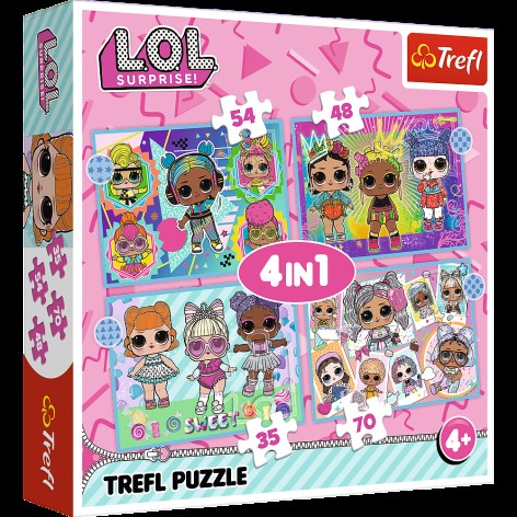 Пазли - (4в1) - 