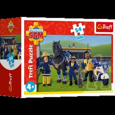 Пазли - (54 елм. Міні) - Патруль / Пожежник Сем