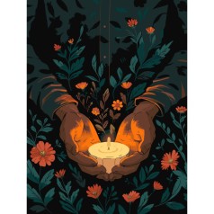 Картина за номерами "Надія в долонях" ©arttem_illustration 12519-AC 30х40 см