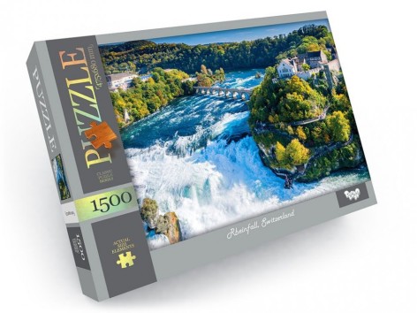 Пазли C1500-04-01-10, 1500 елементів  Водоспад