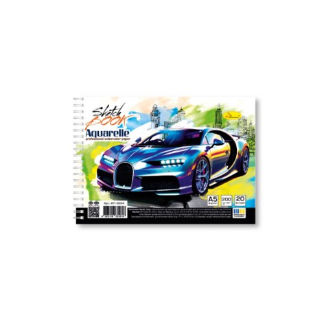 Скетчбук акварельний 