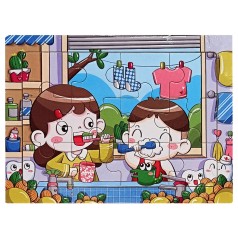 Детский деревянный пазл-вкладыш 