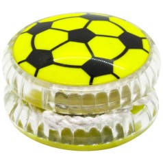 Дитяча іграшка Йо-йо "Футбольний м'яч" М 5641(Yellow) 5,5 см, світло