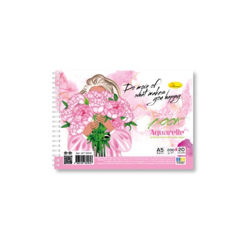 Скетчбук акварельний 