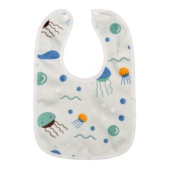 Дитячий слинявчик тканинний MGZ-0600-18 на кнопці