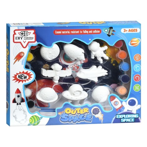 Набір для творчості Космос MK 5723(Space) фарби, пензлики