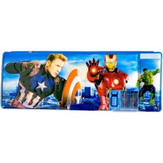 Пенал 3D "AVANGERS / Месники" СИНІЙ