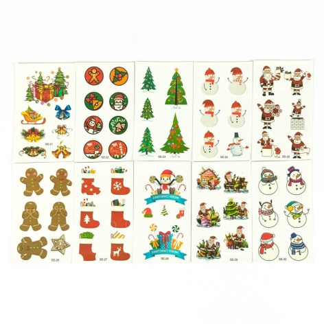 Набор детских временных тату 