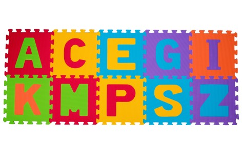 Пазли м'які 10 шт. (Англійські) 