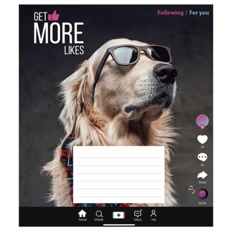 Тетрадь ученическая 