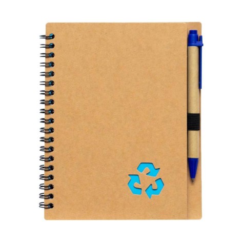 Блокнот В6 на спирали JX004/006 с ручкой 