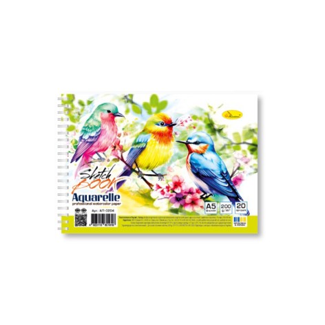 Скетчбук акварельний 