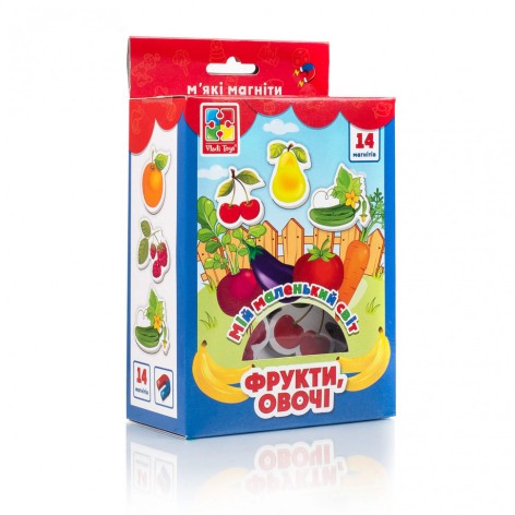 Дитяча гра мій маленький світ на магнітах VT3106, 4 види  
