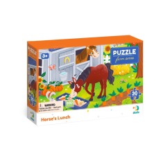 Дитячий пазл "Обід для коника" DoDo Toys 300684, 30 елементів