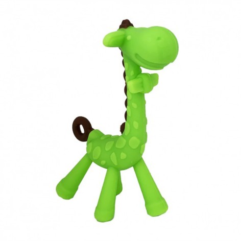 Силіконовий прорізувач "Жираф" MGZ-0423(Green) без футляра 