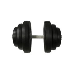 Гантель наборная композитная в пластиковой оболочке Rock Pro-R 19,5 кг NE-PL-R-019