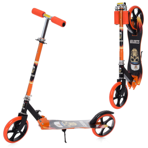 Самокат детский iTrike SR 2-050-1-OR складной