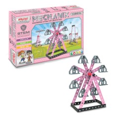 Металевий конструктор, розвиваючий у кейсі 