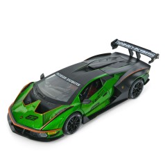 Дитяча інерційна машинка AP-2036(Green) двері відчиняються, світло та звук, 1:24, 23 см