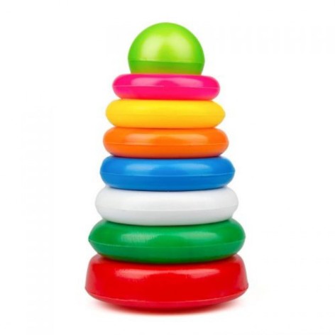 Дитяча розвиваюча пірамідка №1 1-079, 8 деталей