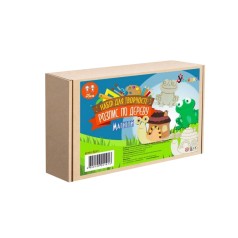 Набор детского творчества Роспись по дереву «Магниты-улитка и лягушка» РД-013