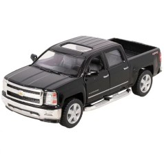 Колекційна машинка "Chevrolet Silverado 2014" KT5381W(Black) масштаб 1:42