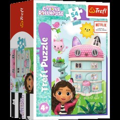 Пазли - (54 елм. Міні) - Будиночок Габі / (54211)/Trefl