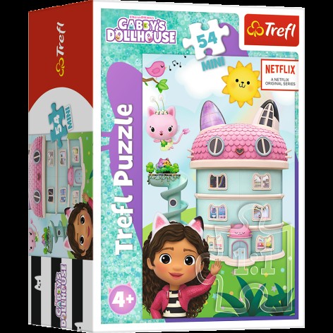 Пазли - (54 елм. Міні) - Будиночок Габі / (54211)/Trefl