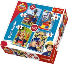 Пазлы - (4в1) - 