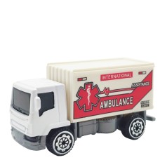 Машинка игрушечная Спецтехника АвтоПром 7637 масштаб 1:64, металлическая Ambluance