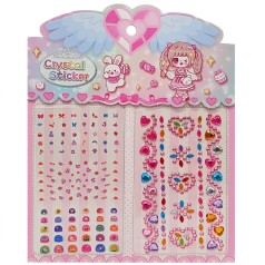 Наклейка камни XY-008-2(Pink) для авто, ноутбуков, телефонов