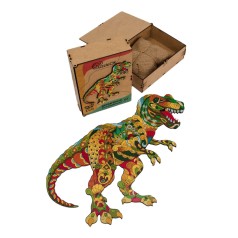 Фигурный деревянный пазл A3 